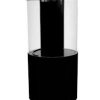 Pro Cylinder 125 Gallon Acrylic Setup Black